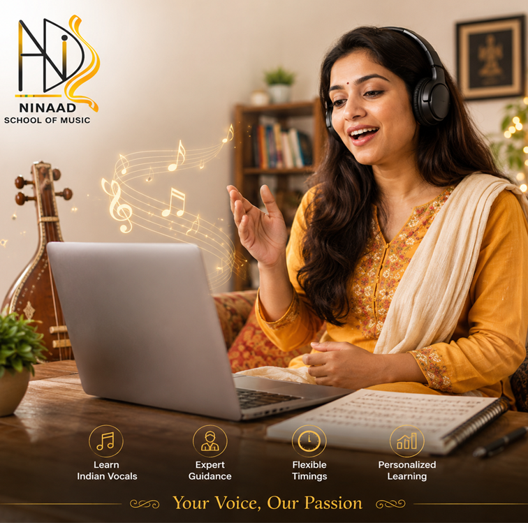 Online Music Classes in India - Ninaad School of Music