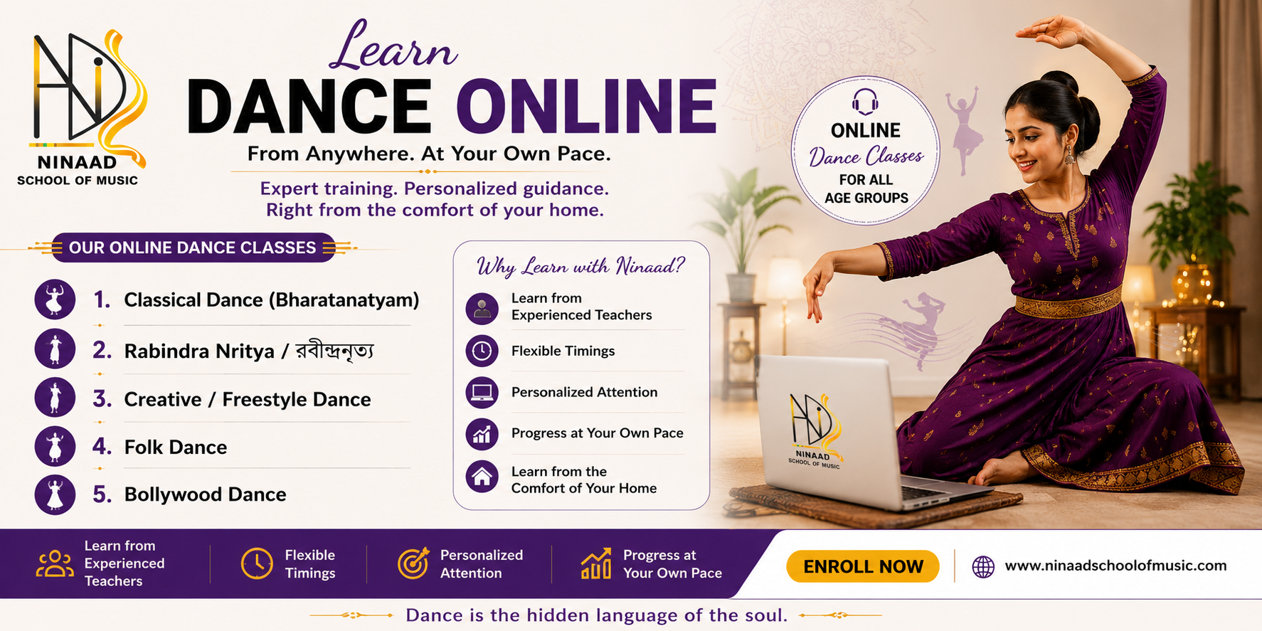 Learn Classical & Traditional Dance Online